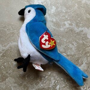 🐻 Rocket the Bluejay Ty Beanie Baby